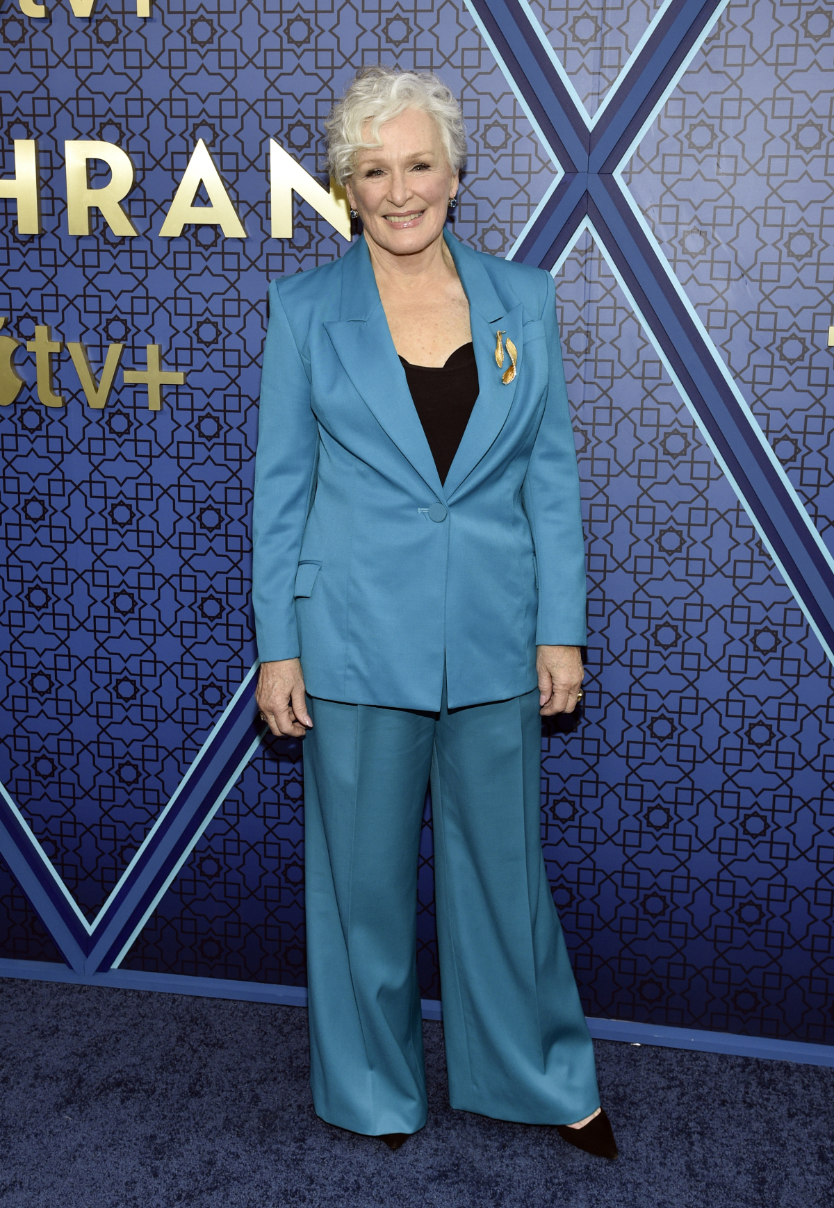 Herečka Glenn Close na premiére seriálu Tehran. 