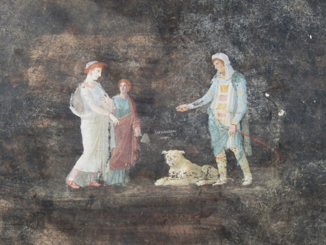 fresky, pompeje
