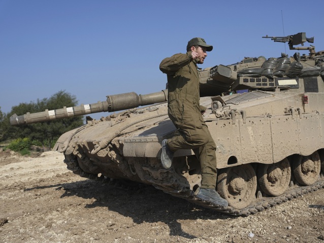 Izrael / Tank / Gaza /