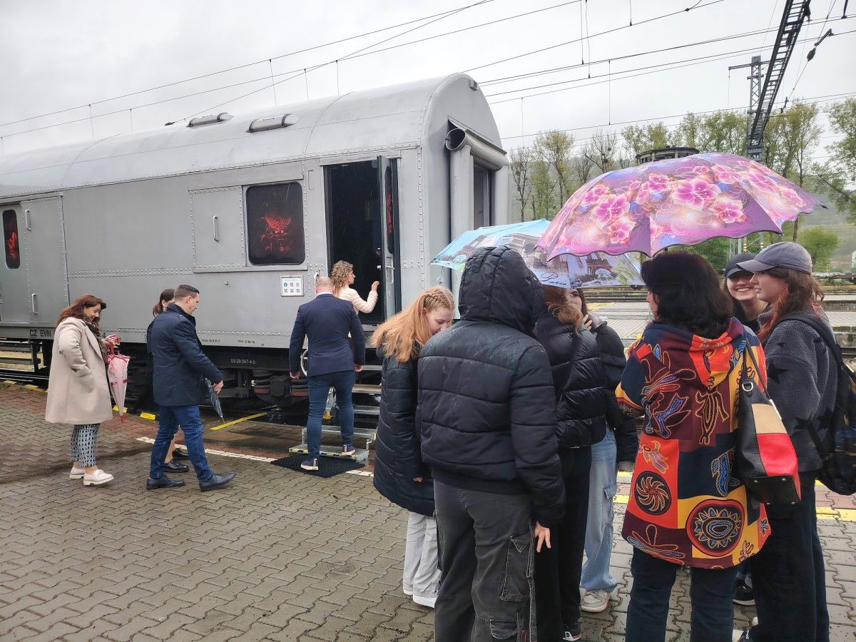 revolution train, Banská Bystrica