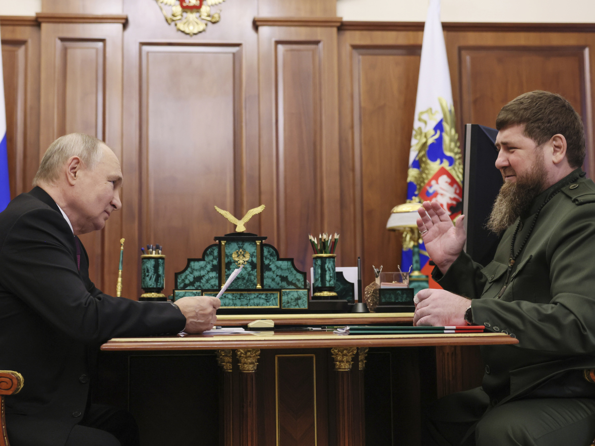 Russia Putin Ramzan Kadyrov kremel