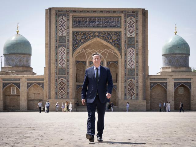 Uzbekistan Britain David Cameron