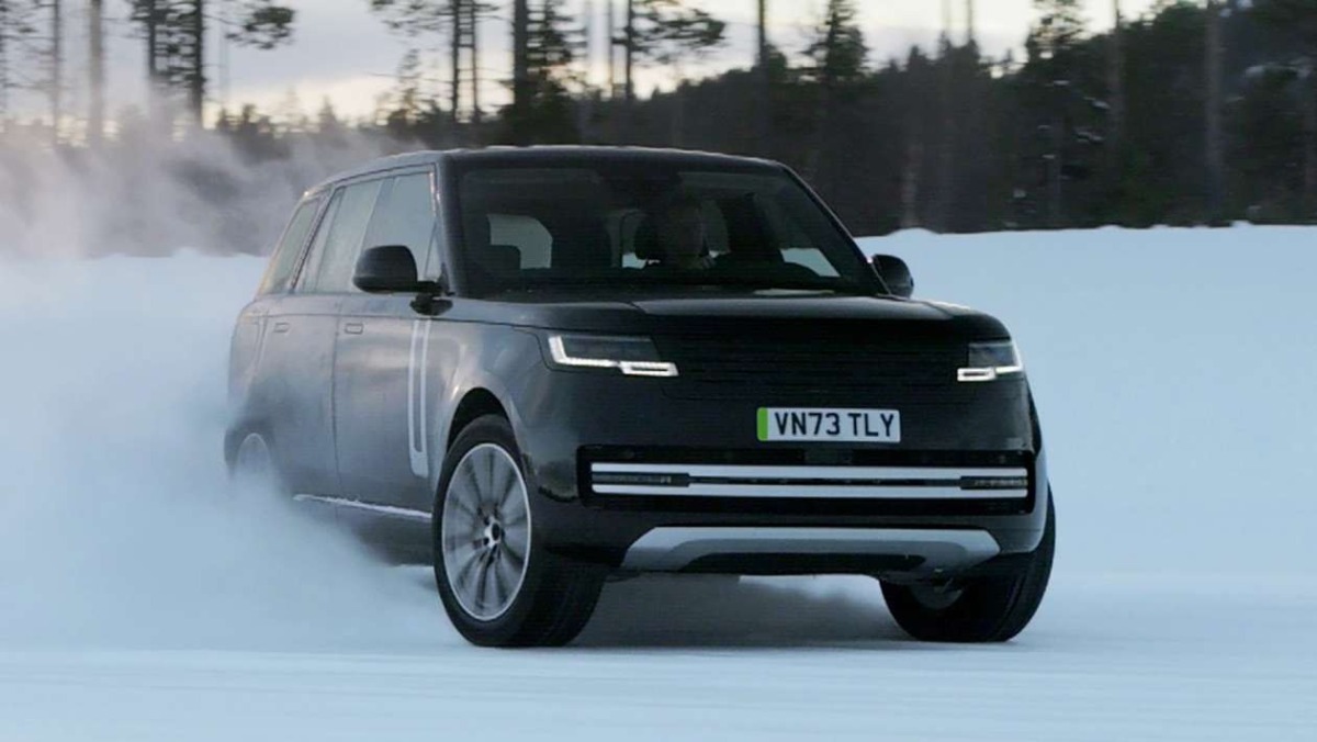 Range Rover Electric - prototyp 2024