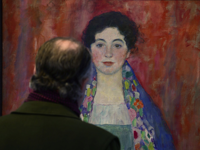 Gustav Klimt, obraz Portrét slečny Lieserovej