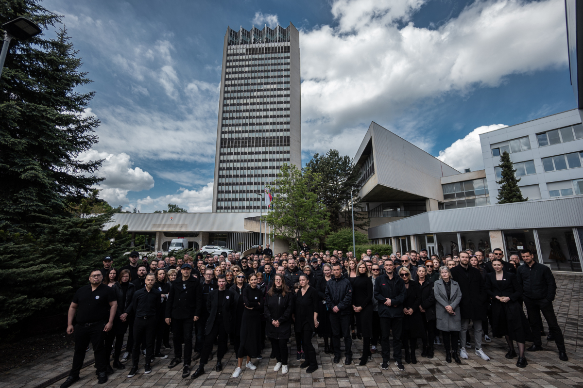 Čierny deň RTVS STV Bratislava