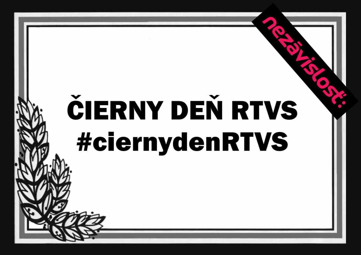 Čierny deň RTVS