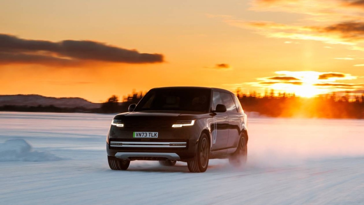 Range Rover Electric - testovacie prototypy 2024