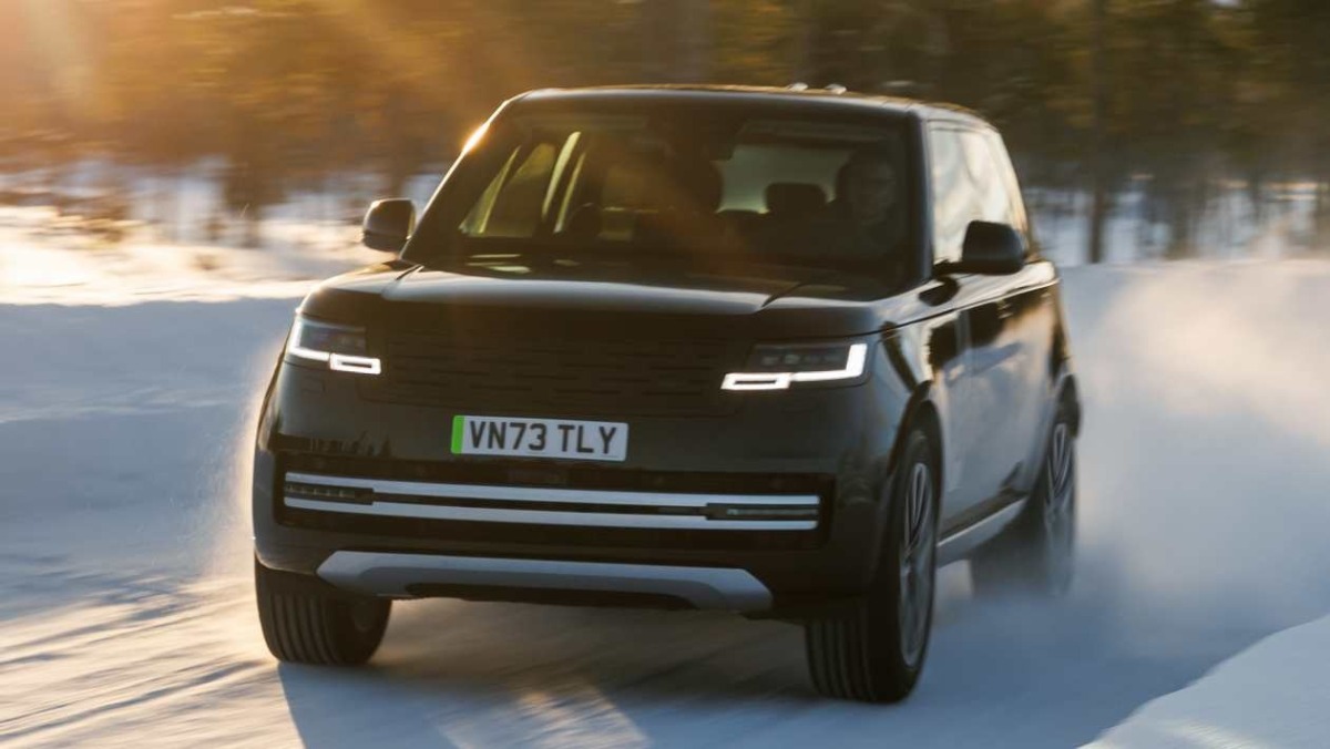 Range Rover Electric - testovacie prototypy 2024