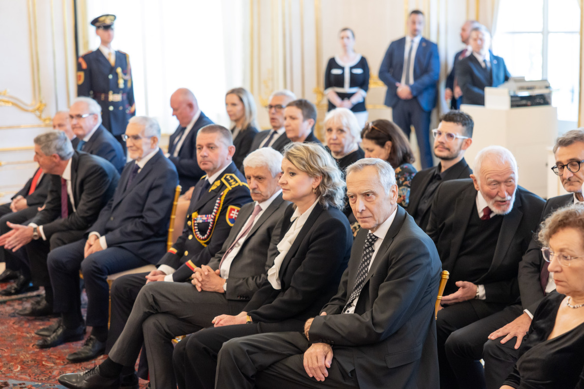 ocenenie, prezidentka, Andrej Matišák