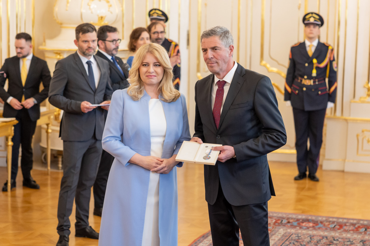 ocenenie, prezidentka, Béla Bugár