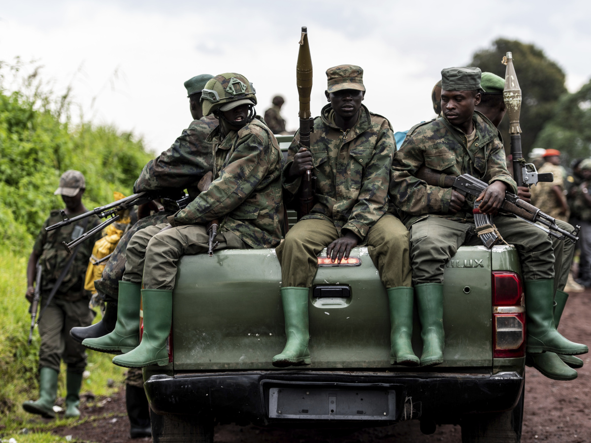 Congo M23 Rebels Retreat kongo