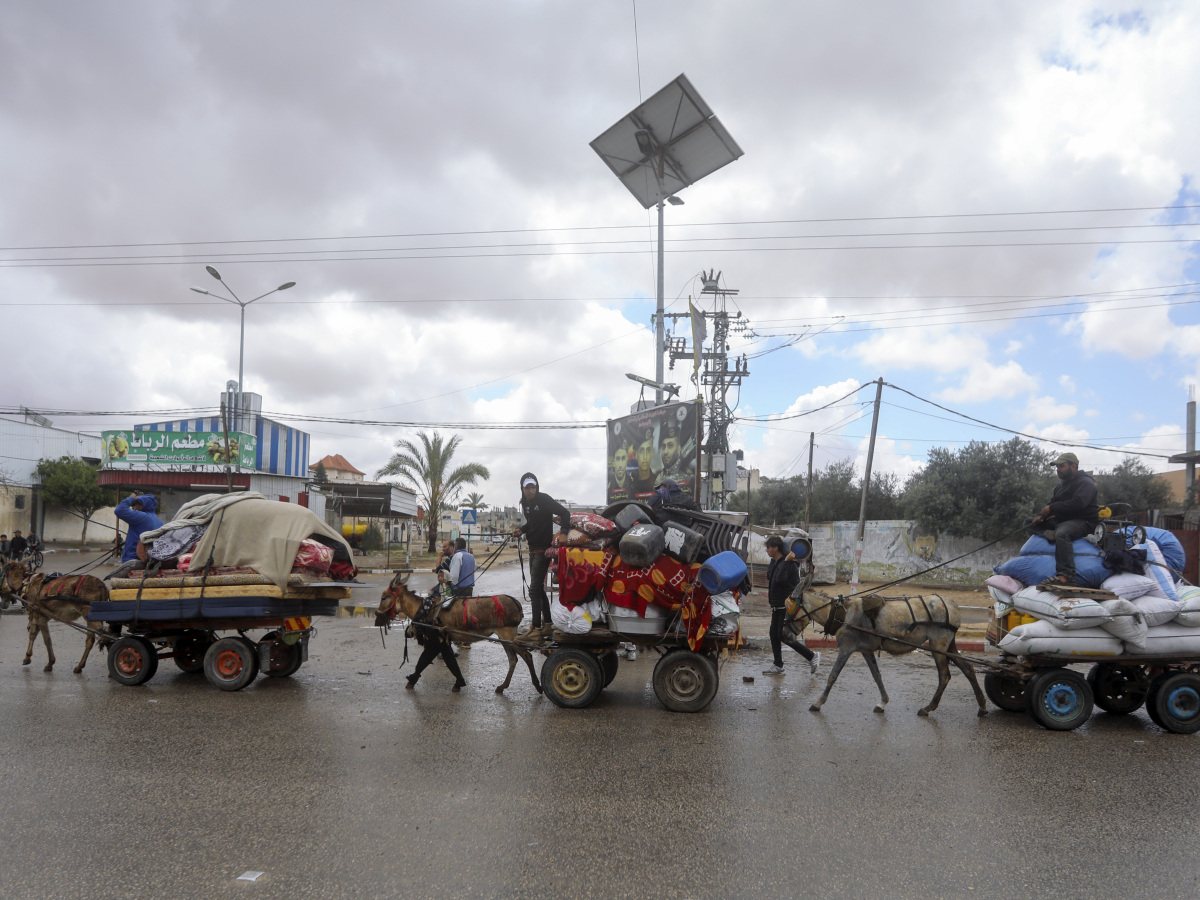 Izrael Gaza Rafah evakuacia Hamas