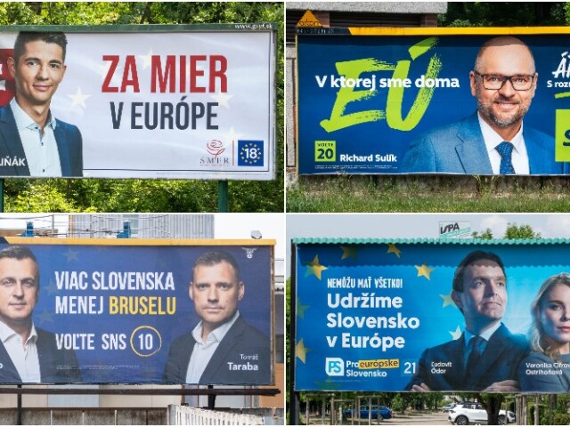 eurovoľby, ódor, kaliňák, sulík, danko, taraba