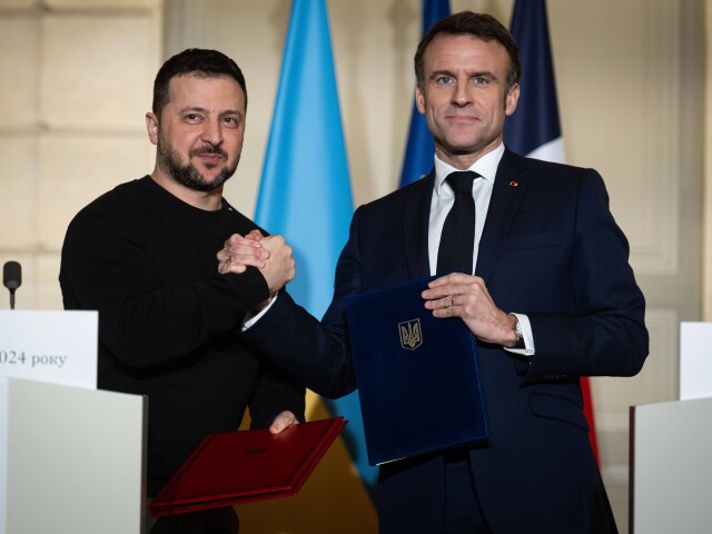 Macron, Zelenskyj