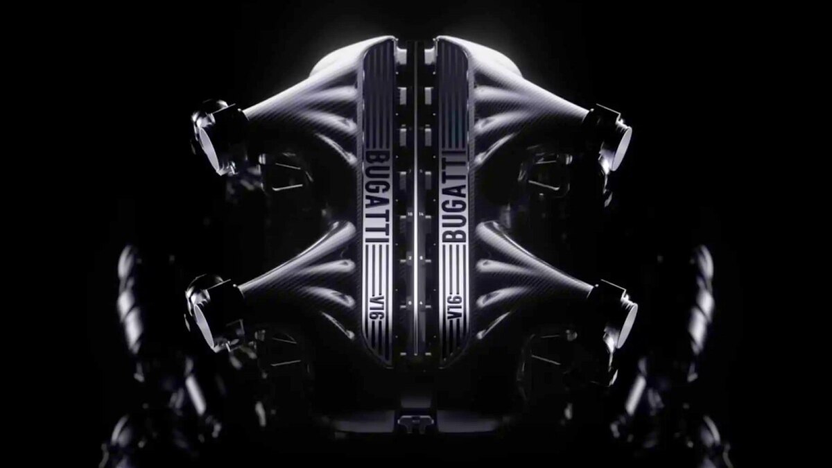 Bugatti - motor 8,3 V16