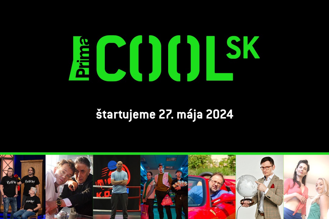 Stanica Prima Cool SK odštartuje na Slovensku 27. mája.
