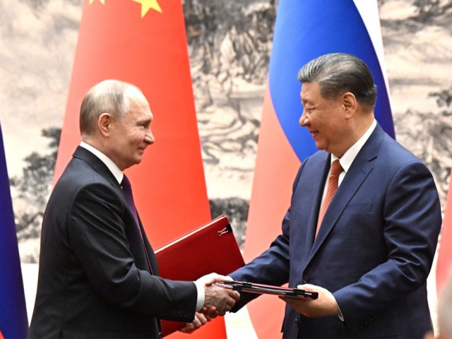 Vladimir Putin a Si Ťin-pching