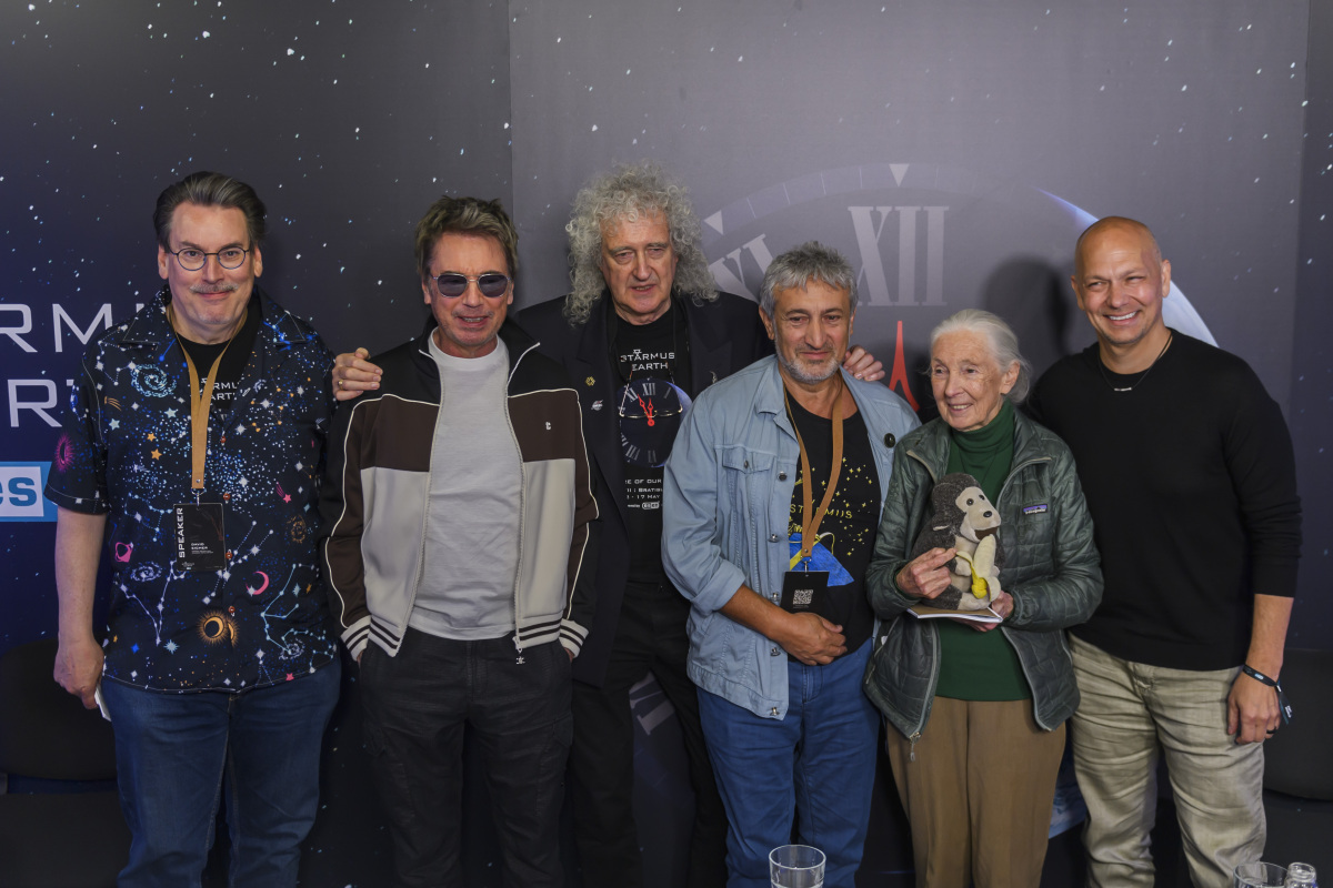 Starmus, may, jarre, goodallová, israelian