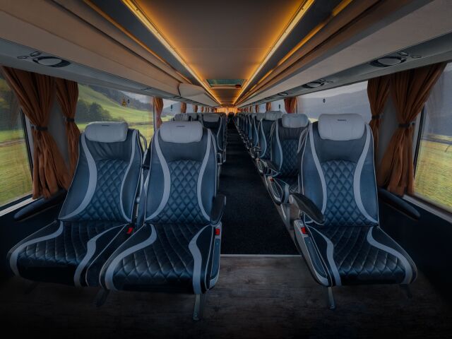 autobus RegioJet, setra 2 1 kreslo