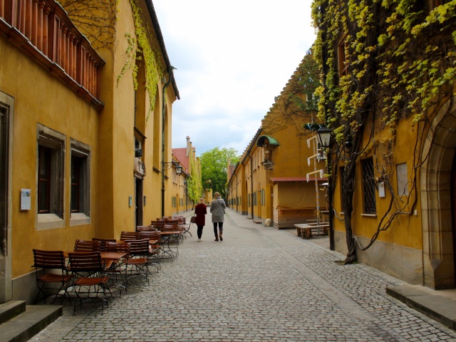 Fuggerei, Augsburg, mesto, ulica, Nemecko
