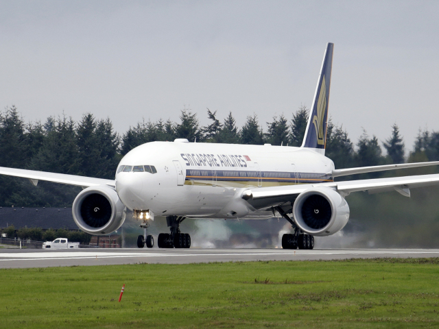 lietadlo, boeing, Singapore Airlines