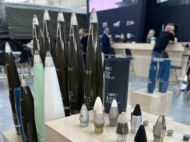 Munícia veľtrh vojenskej techniky IDEB Defence & Security 2024