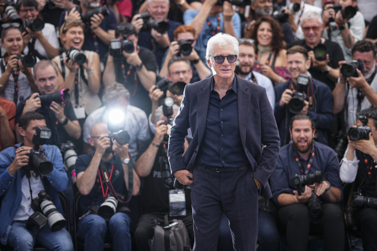 Herec Richard Gere predstavil v Cannes film Oh, Canada.