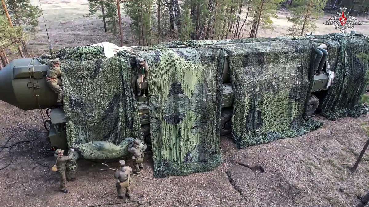 Russia Military balistická strela Jars
