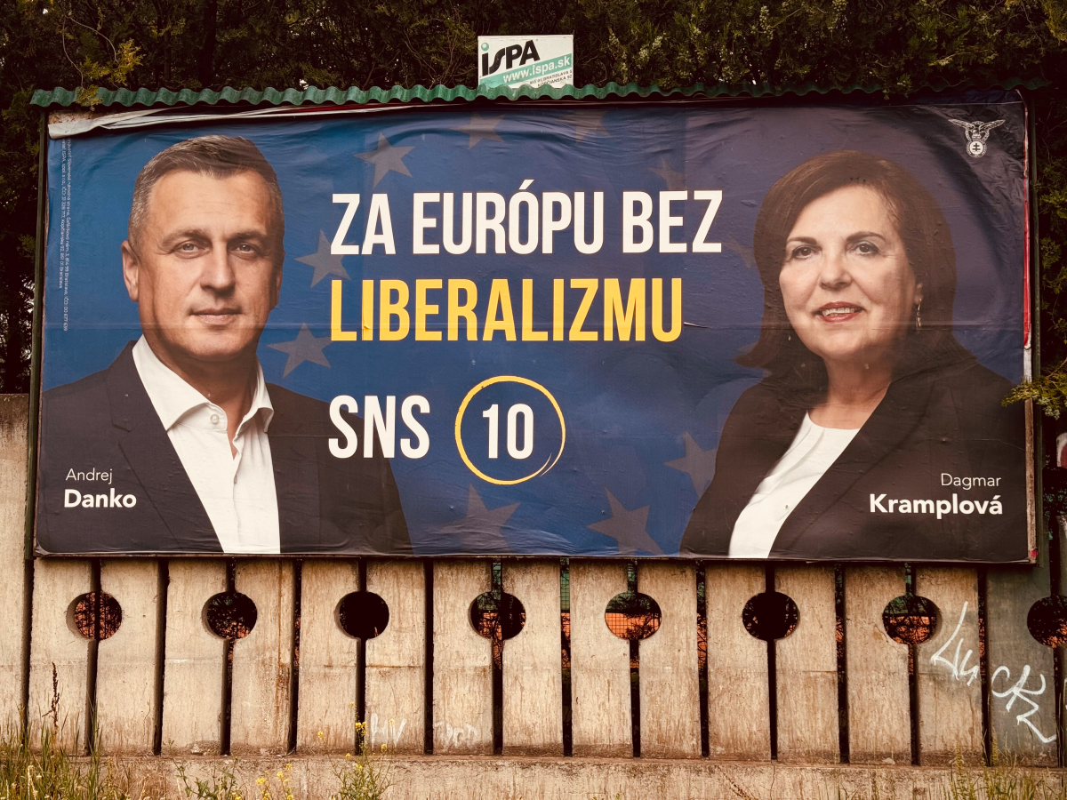 eurovoľby, bilbord, bilboard, KDH, Demokrati, Smer, KDH, SaS, SNS, Hlas,