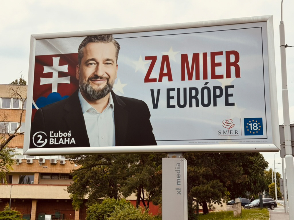 eurovoľby, bilbord, bilboard, KDH, Demokrati, Smer, KDH, SaS, SNS, Hlas,