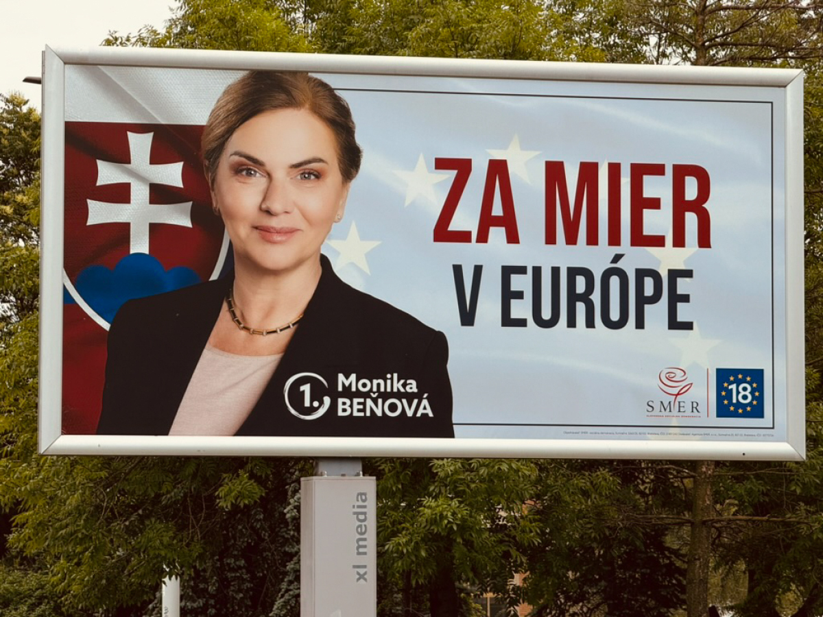eurovoľby, bilbord, bilboard, KDH, Demokrati, Smer, KDH, SaS, SNS, Hlas,