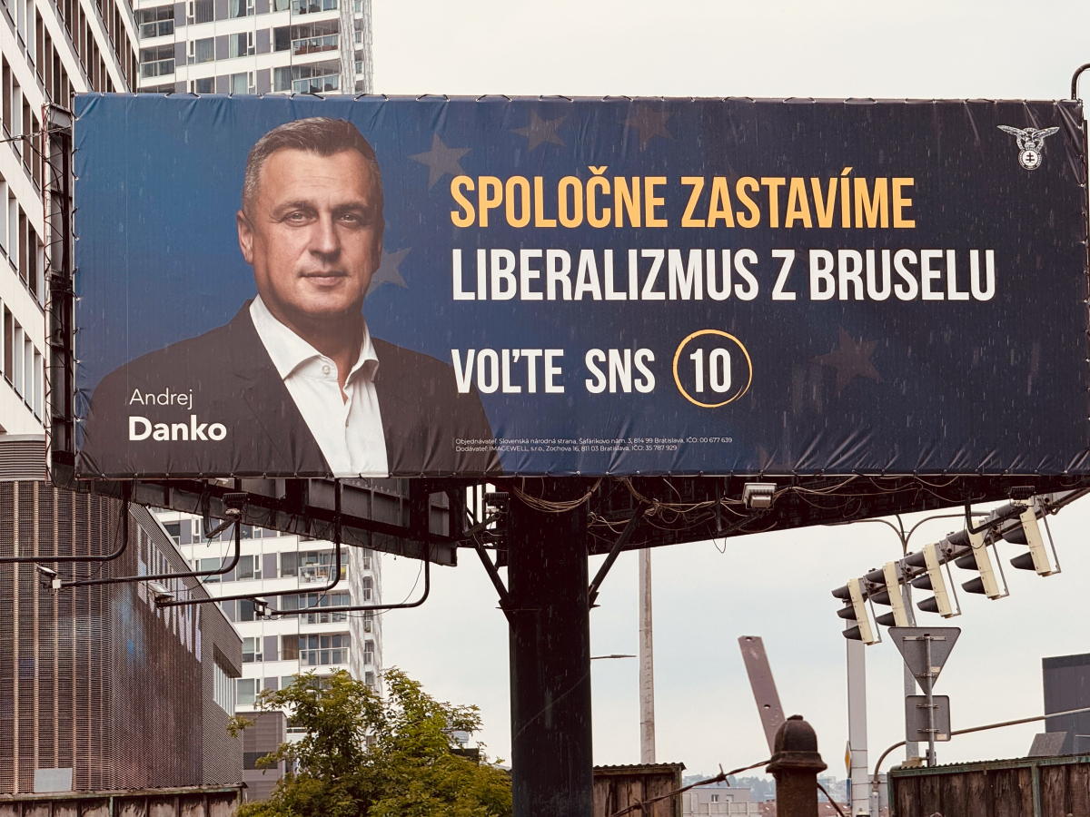 eurovoľby, bilbord, bilboard, KDH, Demokrati, Smer, KDH, SaS, SNS, Hlas,