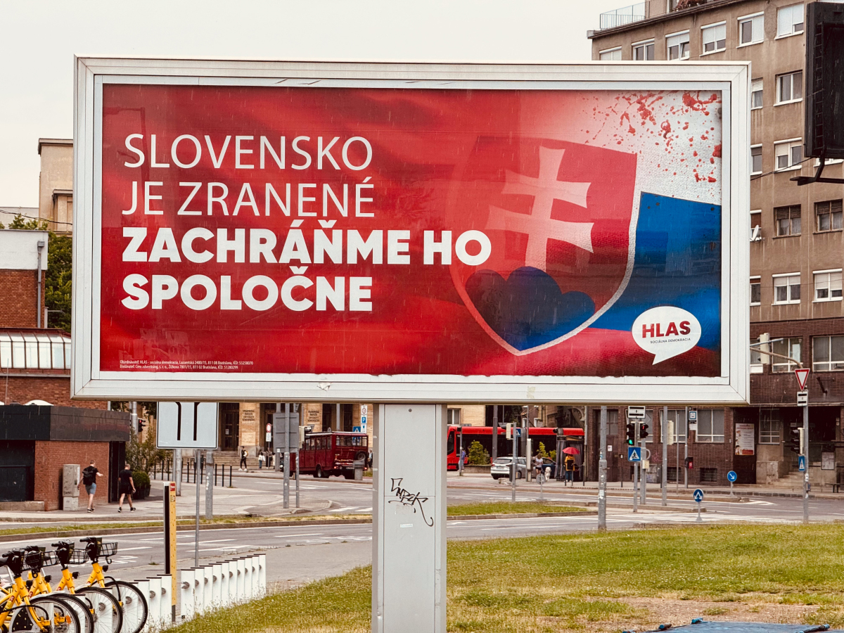 eurovoľby, bilbord, bilboard, KDH, Demokrati, Smer, KDH, SaS, SNS, Hlas,