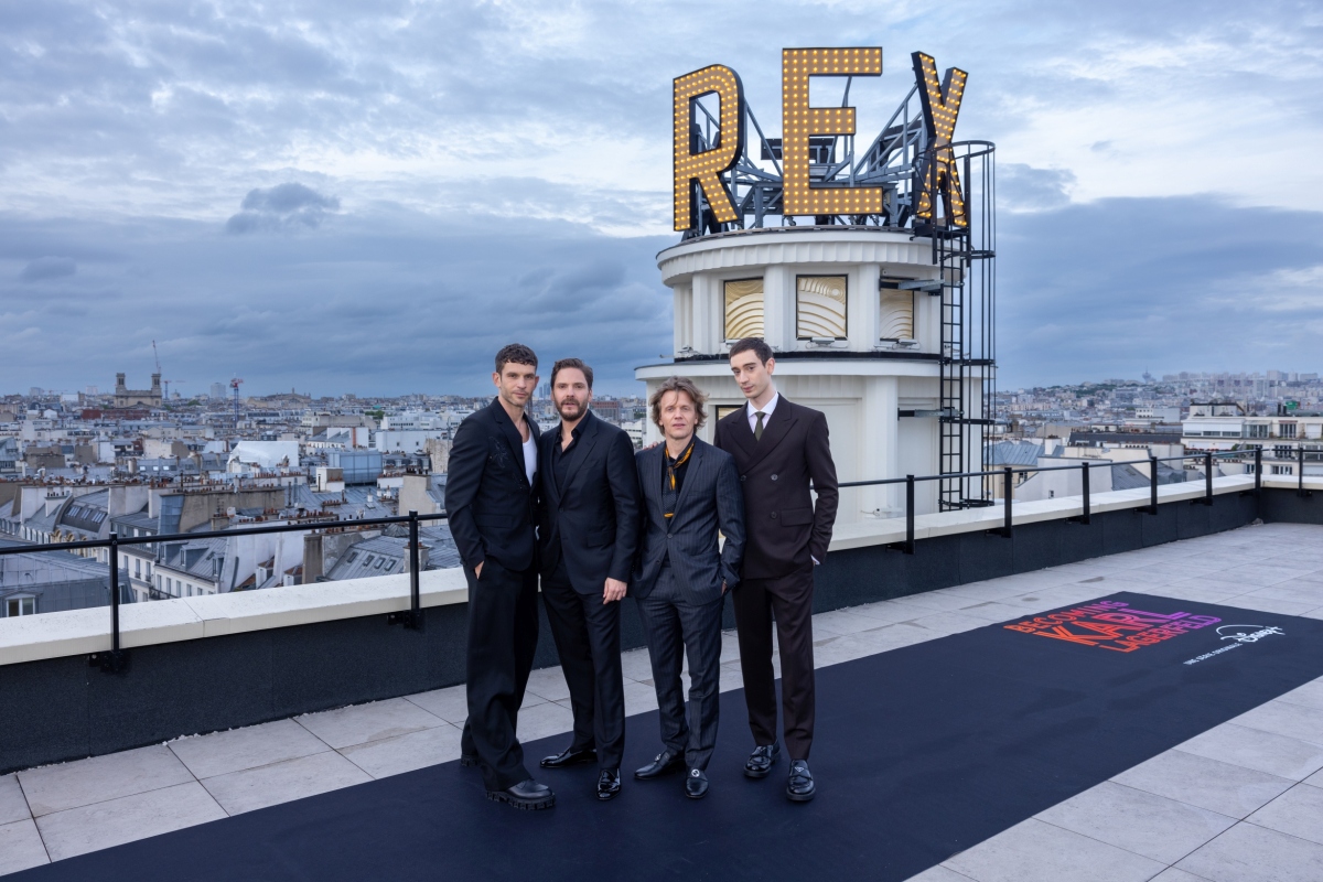 Arnaud Valois, Alex Lutz, Daniel Brühl a Théodore Pellerin