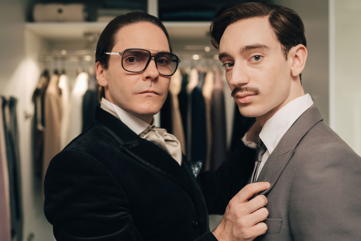 Disney  - Becoming Karl Lagerfeld - Daniel Bruhl   Theodore Pellerin  3 