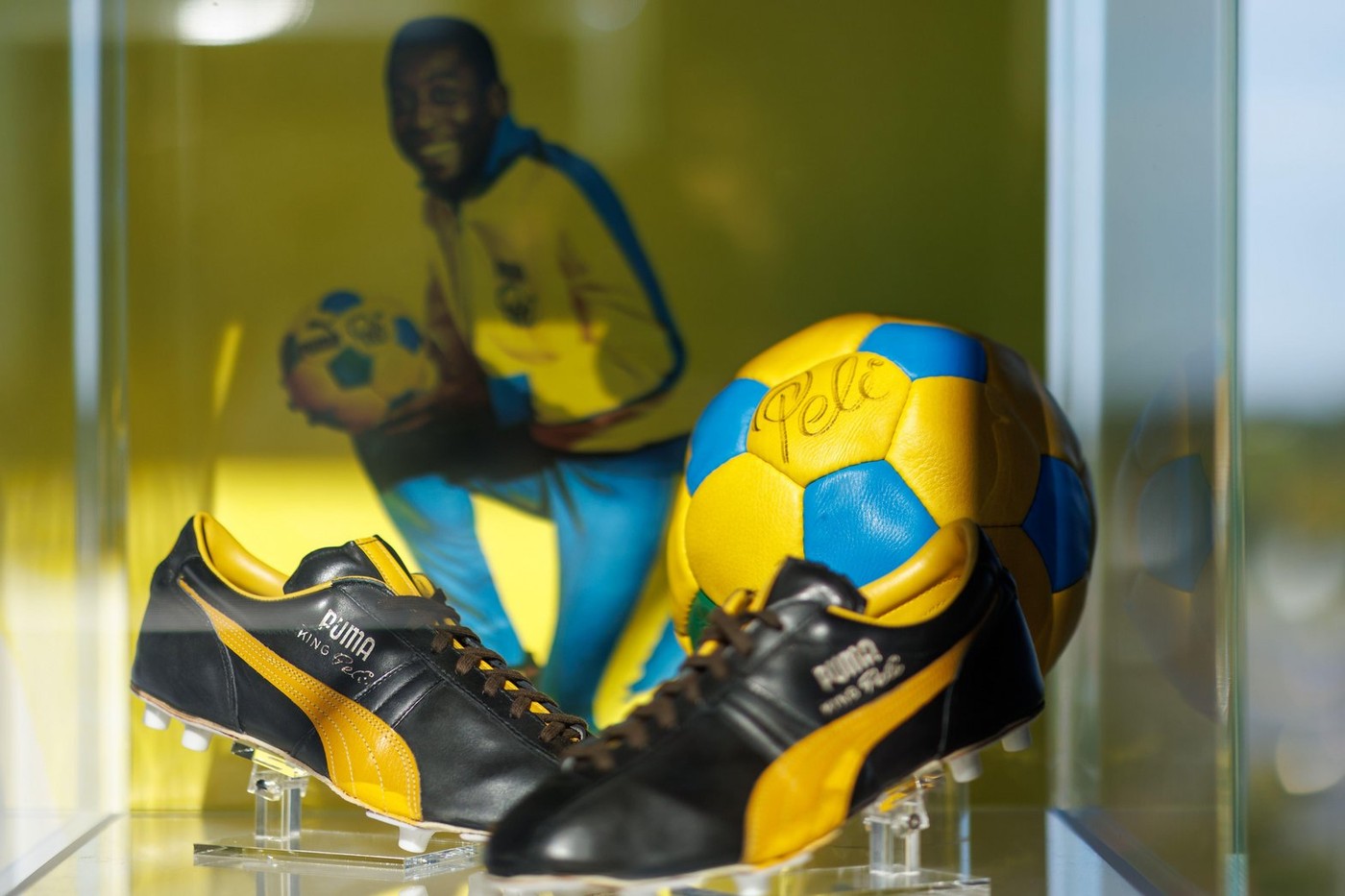 Ikonické tenisky Puma, ktoré mal Pelé obuté na zápase s Peru.