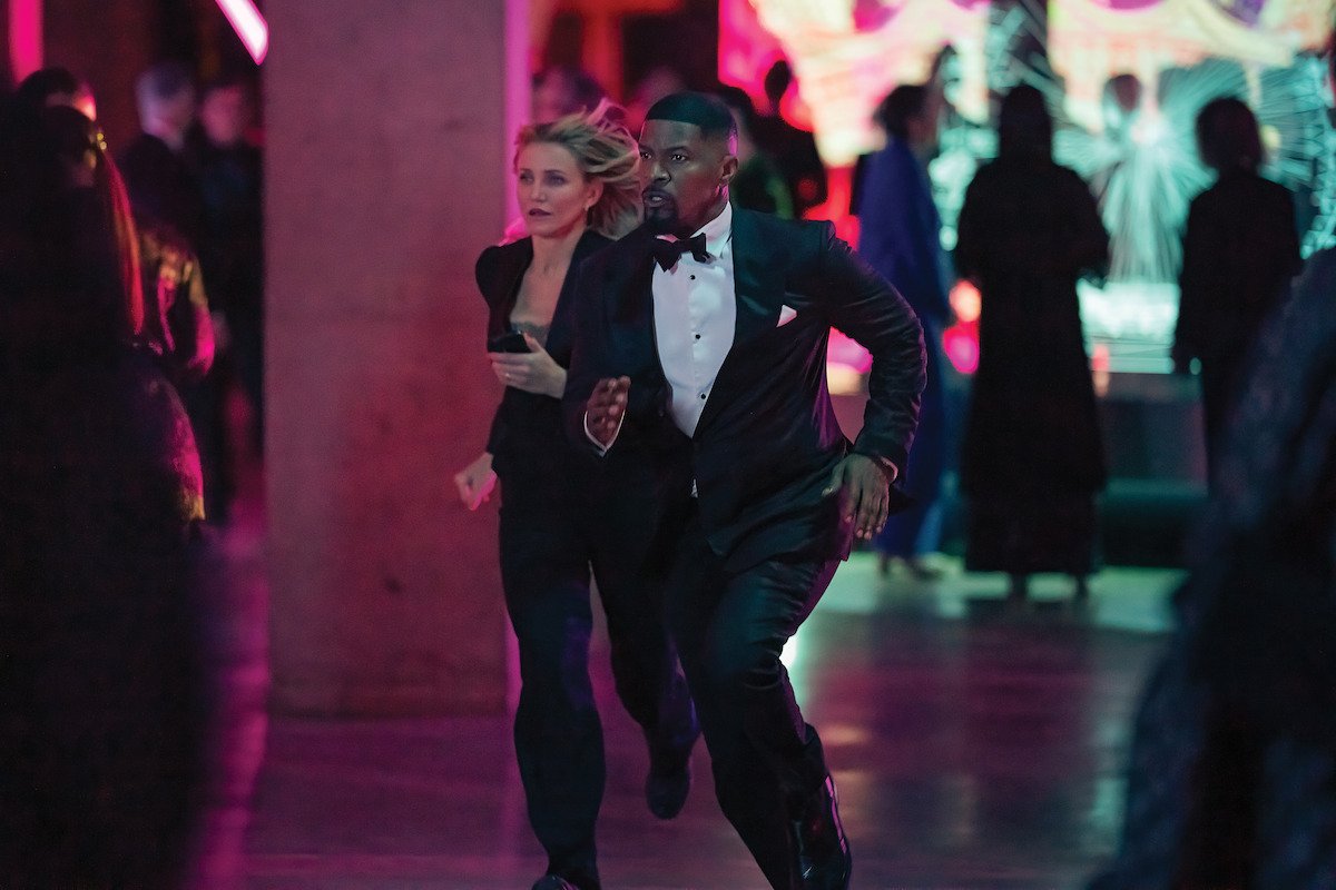 Cameron Diaz a Jamie Foxx na zábere z filmu Back in Action.
