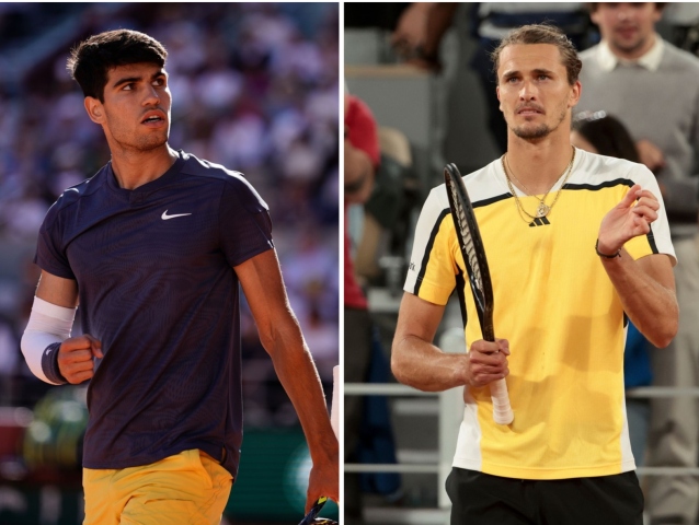 Alcaraz, Zverev