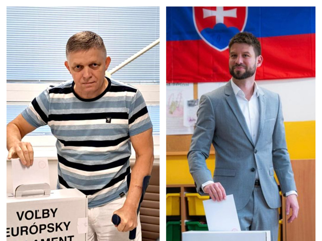 fico, šimečka, eurovoľby