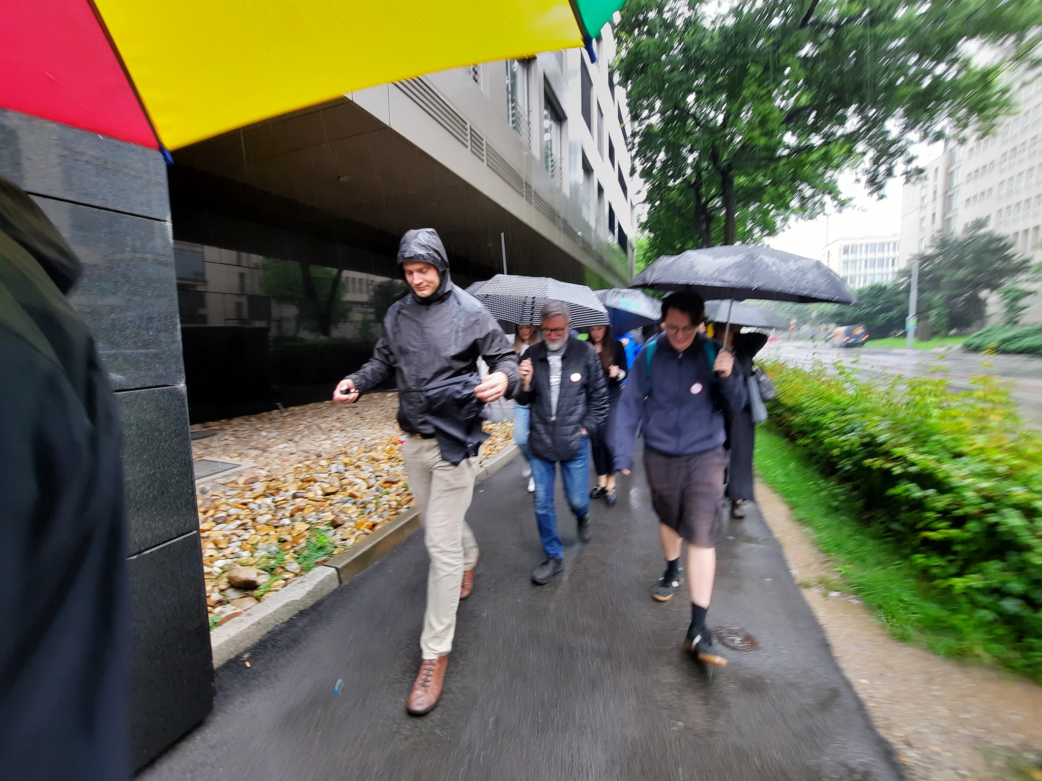 Protestný pochod RTVS "Štrajkujeme za slobodu slova".