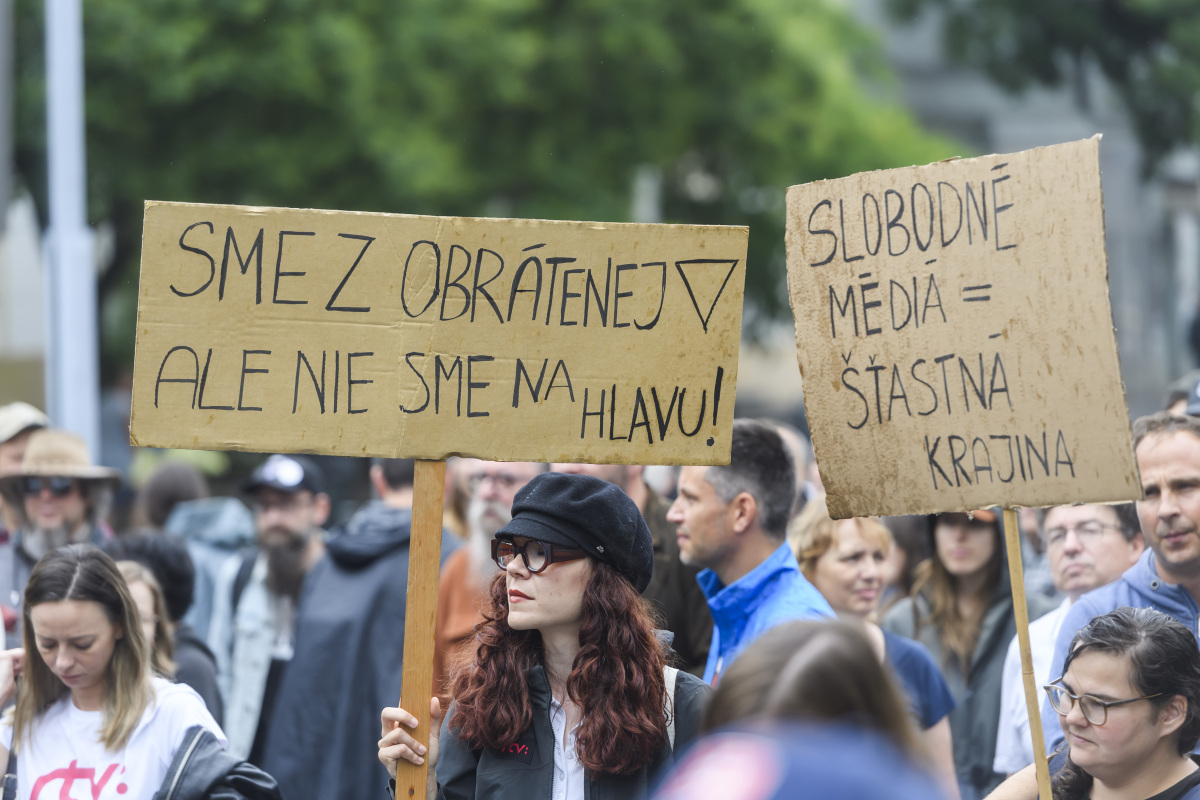 Výstražný štrajk RTVS