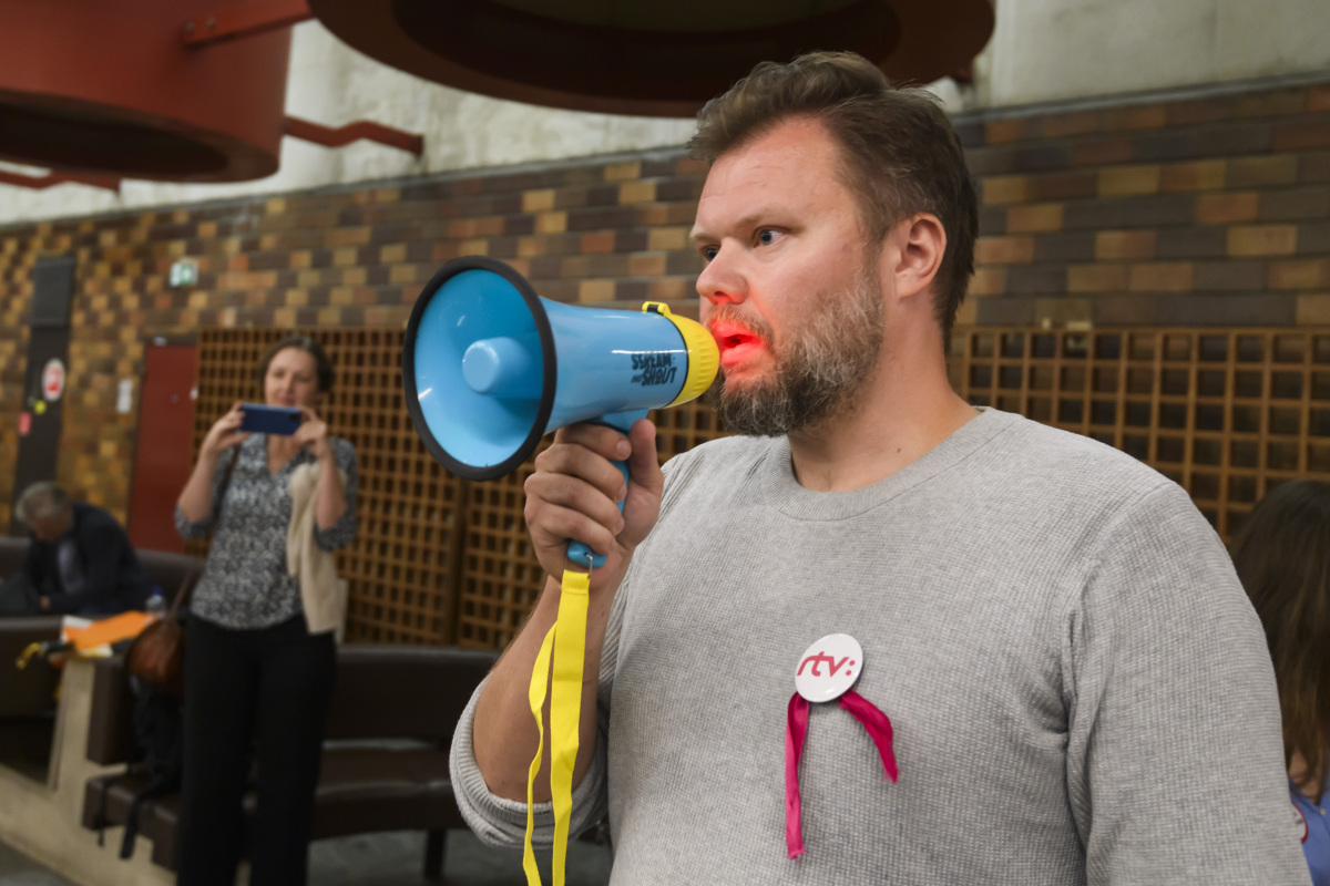 Výstražný štrajk RTVS