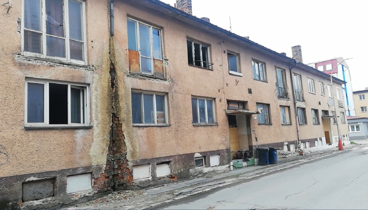 bytovka, Čadca, centrum