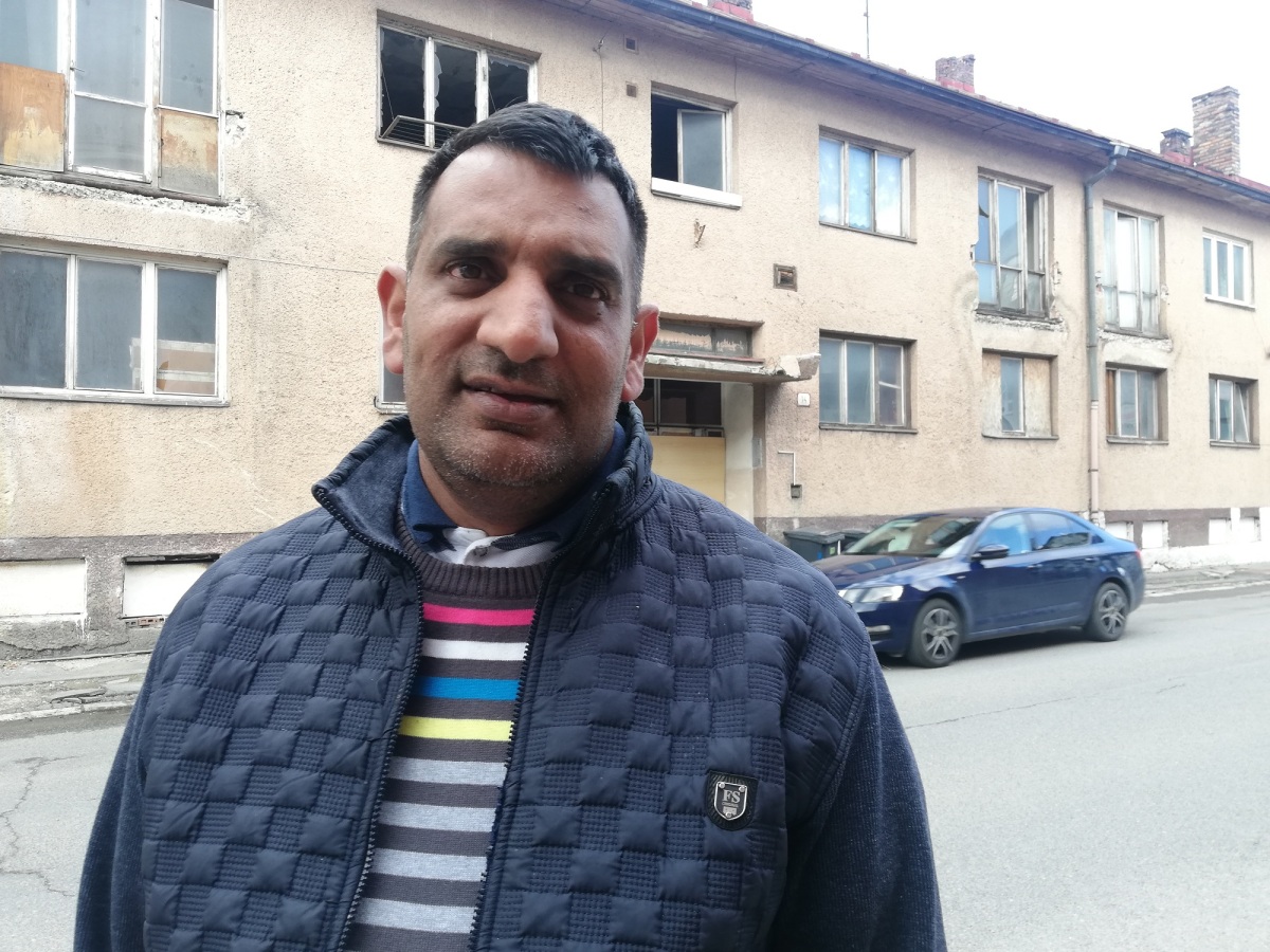 Milan Baláž, Čadca, bytovka