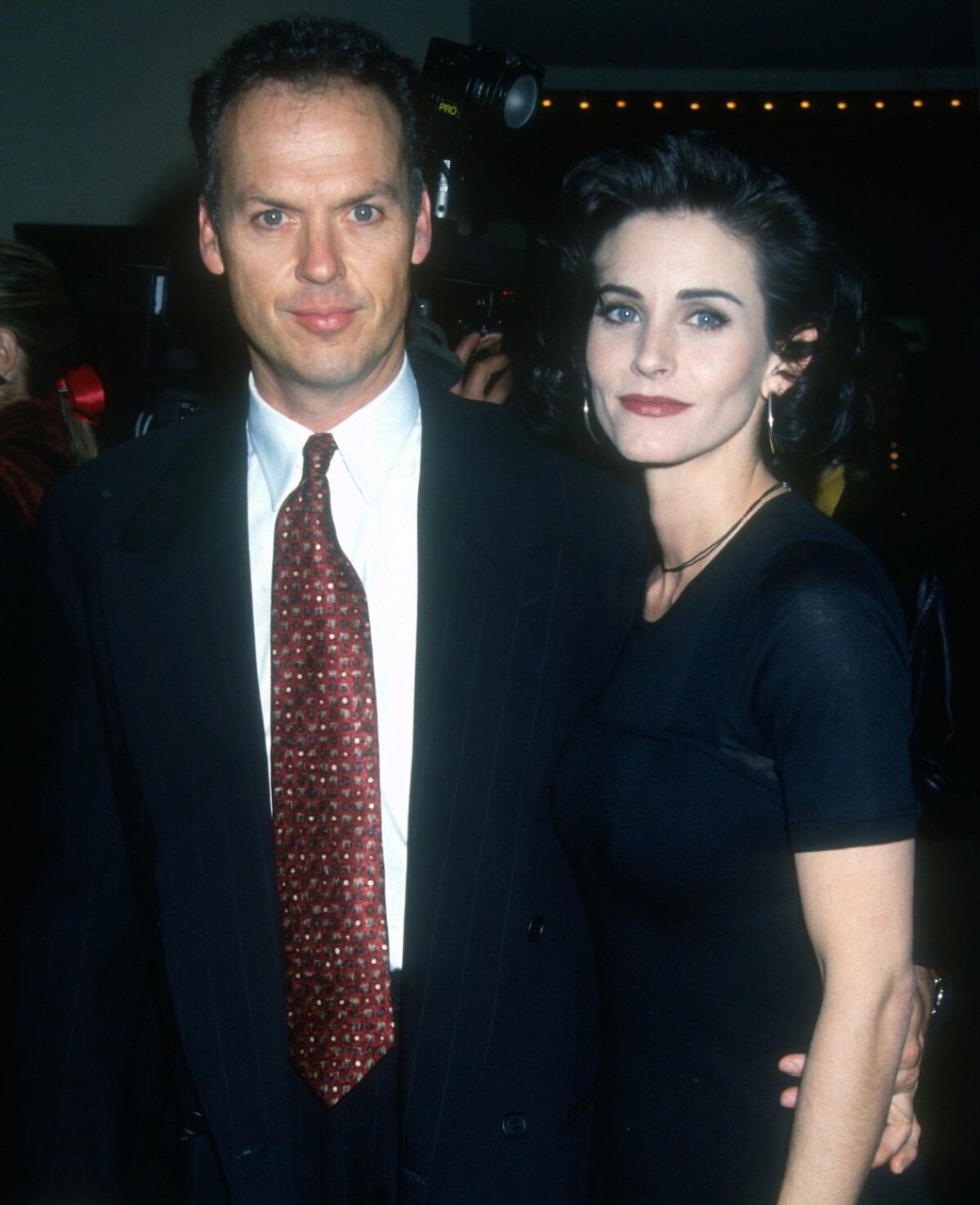 Michael Keaton a  Courtney Cox