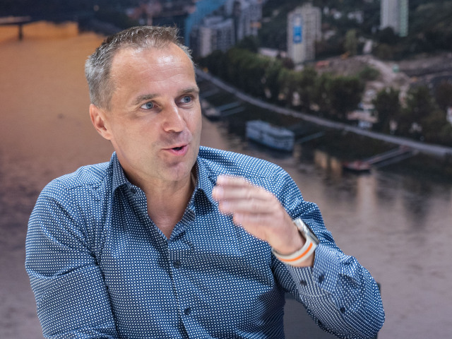 Robert Chrištof, riaditeľ mBank,