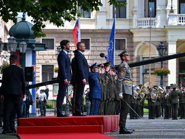 SR prezident Pellegrini inaugurácia BAX