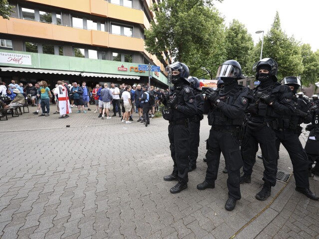 Nemecko polícia ME vo futbale