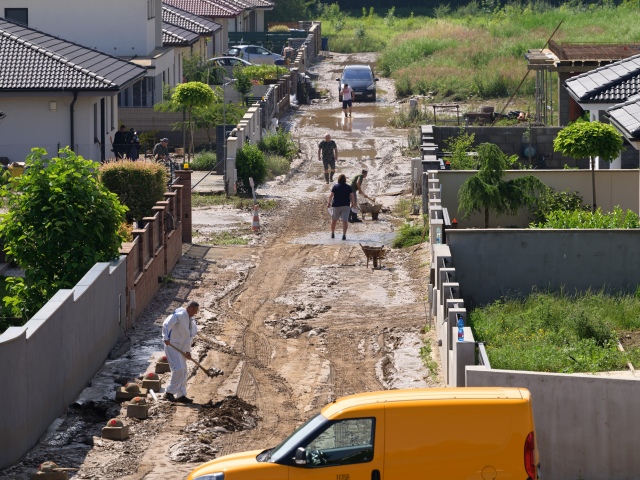 Nitra, Kynek, záplavy
