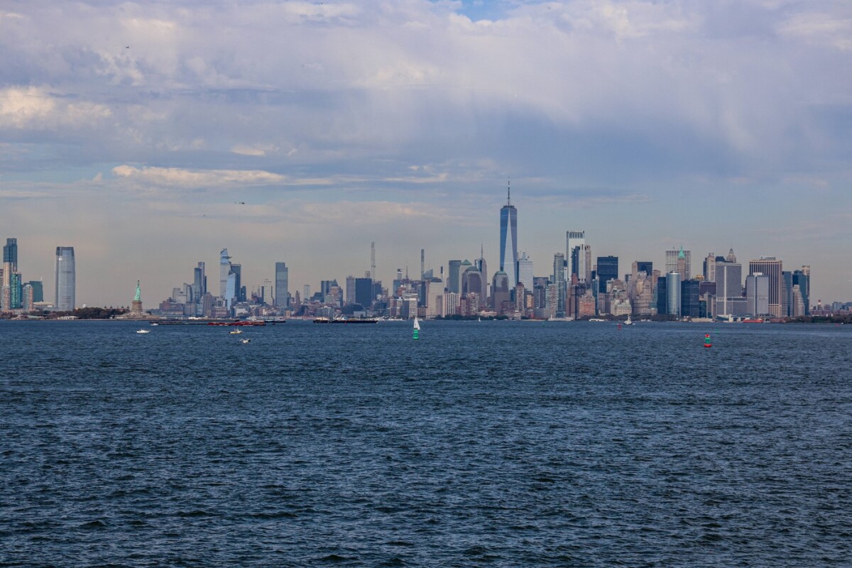 Panoráma New Yorku a Manhattanu